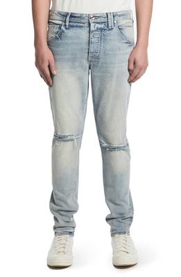 VAYDER Ripped Slim Fit Jeans in Amedeo Destructed 