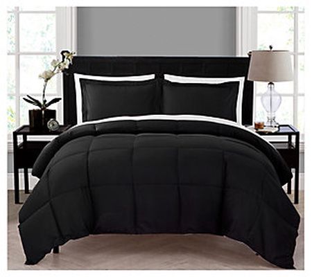 VCNY Lincoln Reversible Bed-in-a-Bag Comforter et, Queen