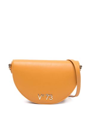 V°73 Bamboo logo-plaque crossbody bag - Orange