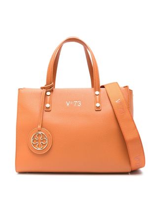 V°73 Elara logo-print tote bag - Orange