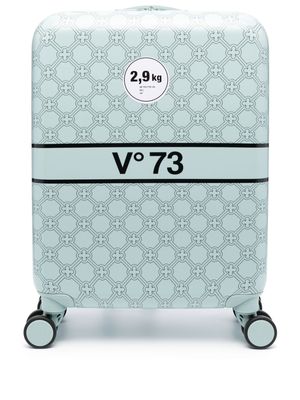 V°73 logo-detail travel case - Blue