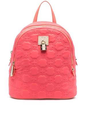 V°73 Nereide quilted-finish backpack - Pink