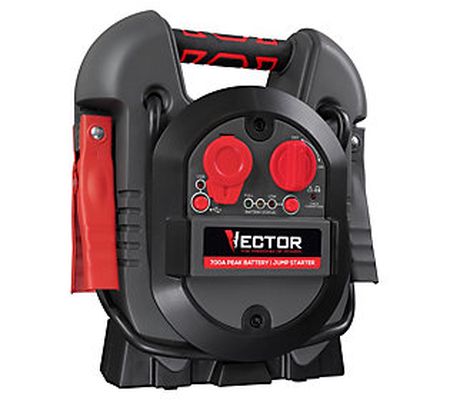 Vector Rechargeable  700 Peak Amp Jump Starter w/ USB Port