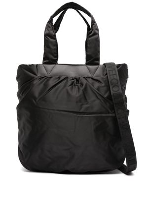 VeeCollective Caba logo-strap tote bag - Black