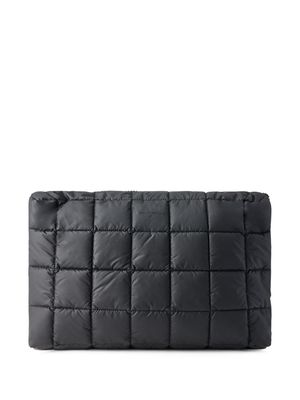 VeeCollective Porter quilted pouch bag - Black