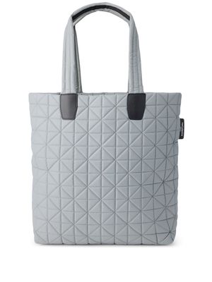 VeeCollective Vee Shopper quilted tote bag - Grey