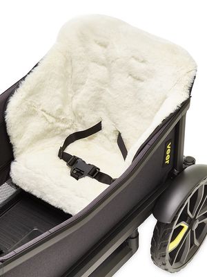 VEER Cruiser Faux Shearling Seat Cover - White - White