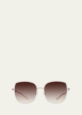 Vega Zyl & Titanium Butterfly Sunglasses