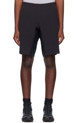 Veilance Black Secant Comp Shorts