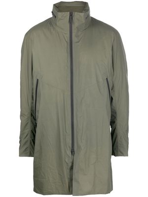 Veilance Monitor zipped coat - Green