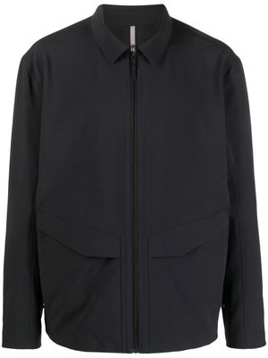 Veilance zip-up shirt jacket - Black