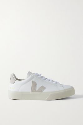 Veja - Campo Suede-trimmed Leather Sneakers - Unknown