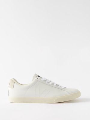 Veja - Esplar Leather Low-top Trainers - Mens - White