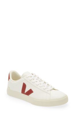 Veja Gender Inclusive Campo Sneaker in Extra White Rouille