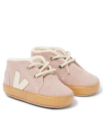 Veja Kids Baby faux suede sneakers