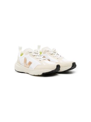 VEJA Kids Canary low-top trainers - White
