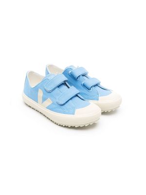 VEJA Kids Ollie touch-strap sneakers - Blue