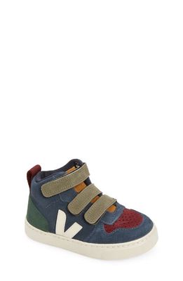 Veja Kids' Small V-10 Sneaker in Multico-Nautico Cyprus