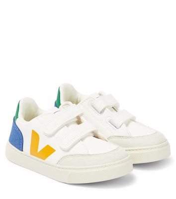 Veja Kids V-12 ChromeFree leather low-top sneakers