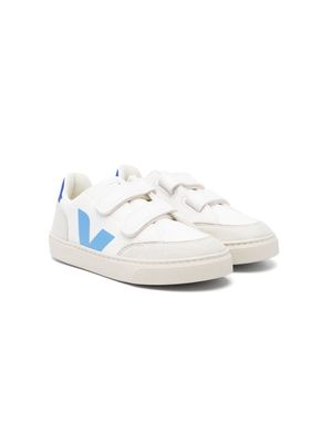 VEJA Kids V-12 leather sneakers - White