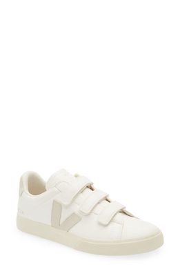 Veja Recife Logo Platform Sneaker in Extra White Natural