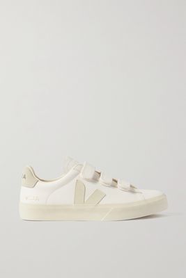 Veja - Recife Suede-trimmed Leather Sneakers - White