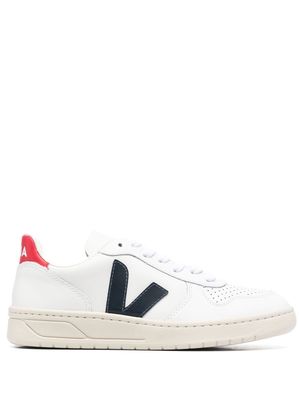 VEJA V-10 lace-up low-top sneakers - White