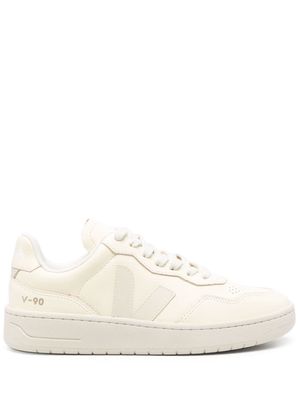 VEJA V-90 leather sneakers - Yellow
