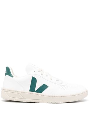 VEJA V12 lace-up leather sneakers - White
