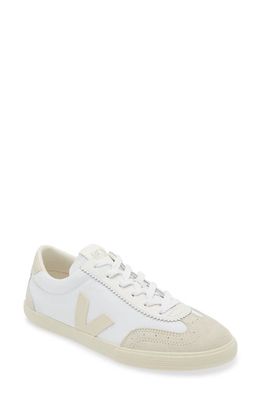 Veja Volley Canvas Sneaker in White Pierre