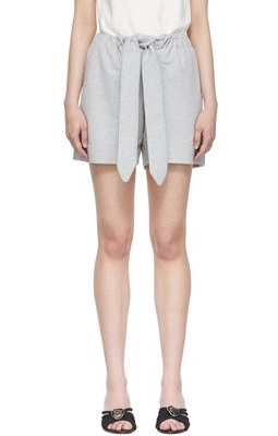 Vejas Maksimas Gray Cotton Shorts