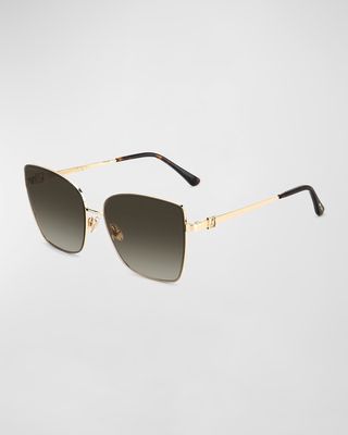 Vellas Square Stainless Steel Sunglasses