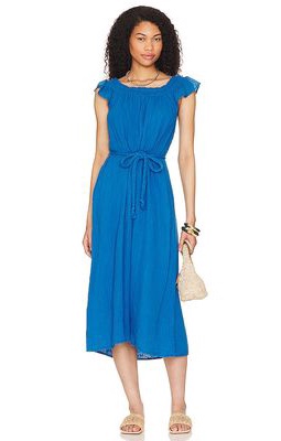 Velvet by Graham & Spencer Justine Dress in Blue