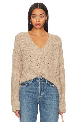 Velvet by Graham & Spencer Sade Sweater in Taupe