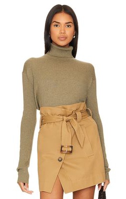 Velvet by Graham & Spencer Sally Sweater in Olive