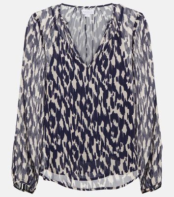 Velvet Edna printed georgette blouse