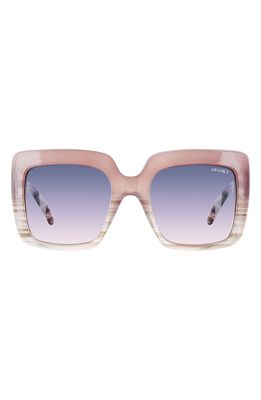 Velvet Eyewear Gina 57mm Square Sunglasses in Plum