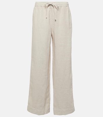 Velvet Gwyneth linen wide-leg pants