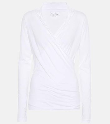 Velvet Meri stretch-cotton jersey top