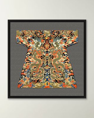 "Velvet Textile for a Dragon Robe" Framed Giclee