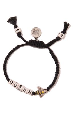 Venessa Arizaga Queen Bee Bracelet in Black