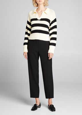 Venezia Striped Pullover Sweater