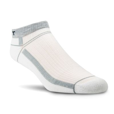 VentTEK® Lightweight Low Cut Boot Socks 3 Pair Pack in White Spandex/Polyester, Size: Medium Regular by Ariat