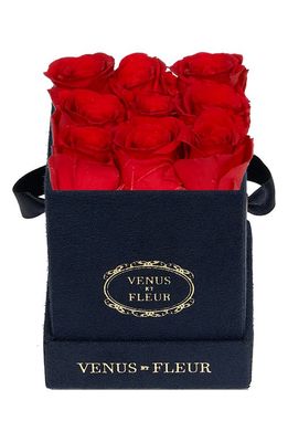 Venus ET Fleur Classic Le Mini Square Eternity Roses in Red