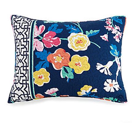 Vera Bradley Maybe Navy Standard Sham