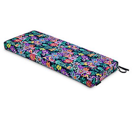Vera Bradley Patio Bench Cushion 42"x18"x3"
