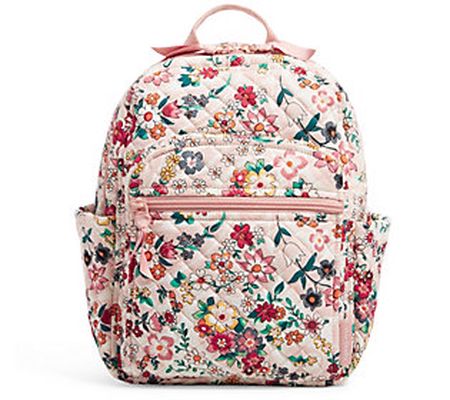 Vera Bradley Printed Cotton Small Backpack