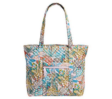 Vera Bradley Printed Cotton Vera Tote Bag