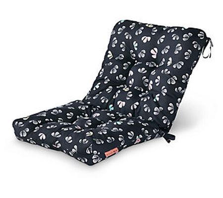 Vera Bradley Water-Resistant Patio Chair Cushio 21"x19"x22.5"