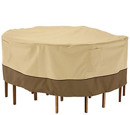 Veranda Round Patio Table/Chair Set Cover- Clas sic Accessorie